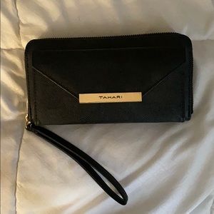Tahari wrist wallet